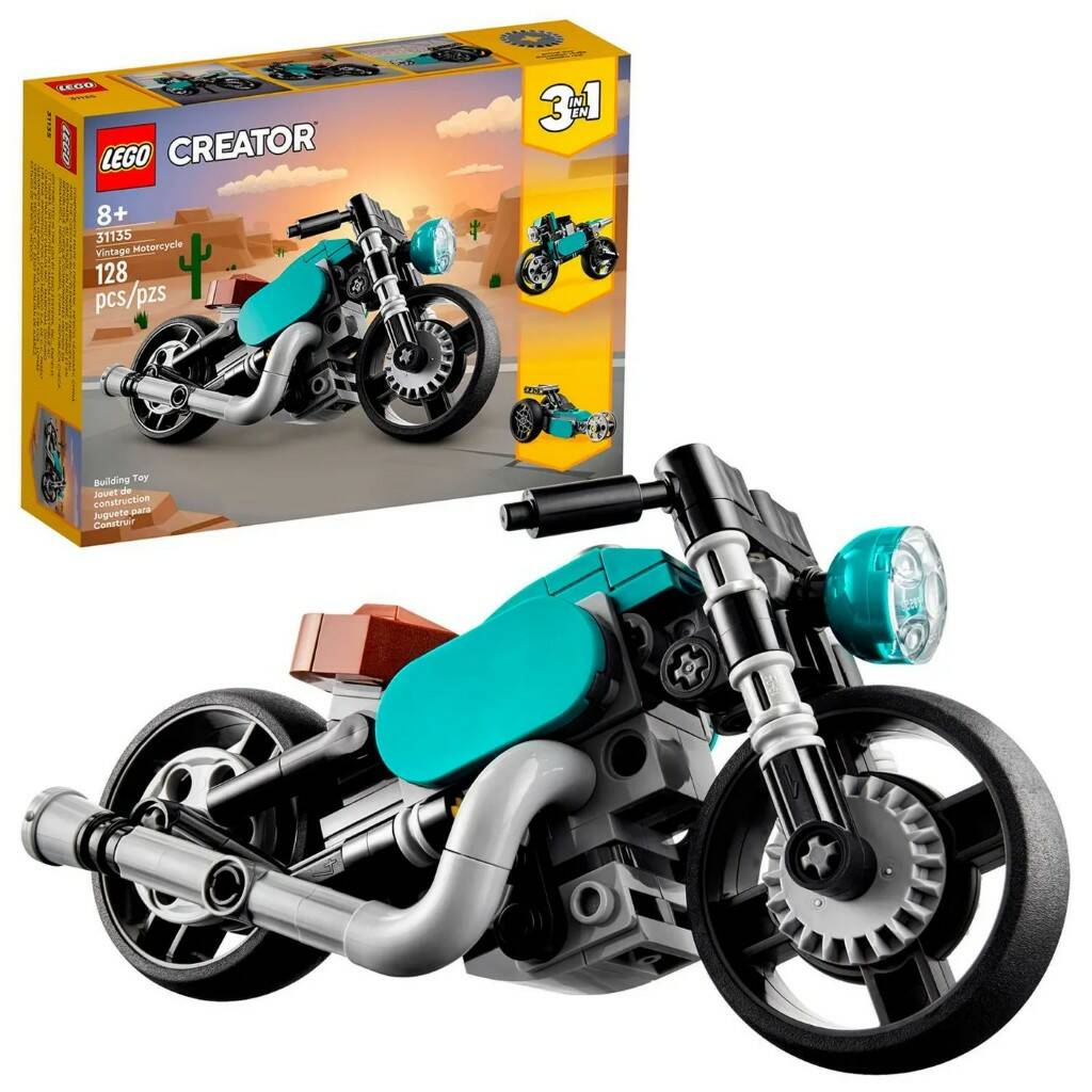 Конструктор LEGO Creator 3 в 1 31135  Винтажный мотоцикл