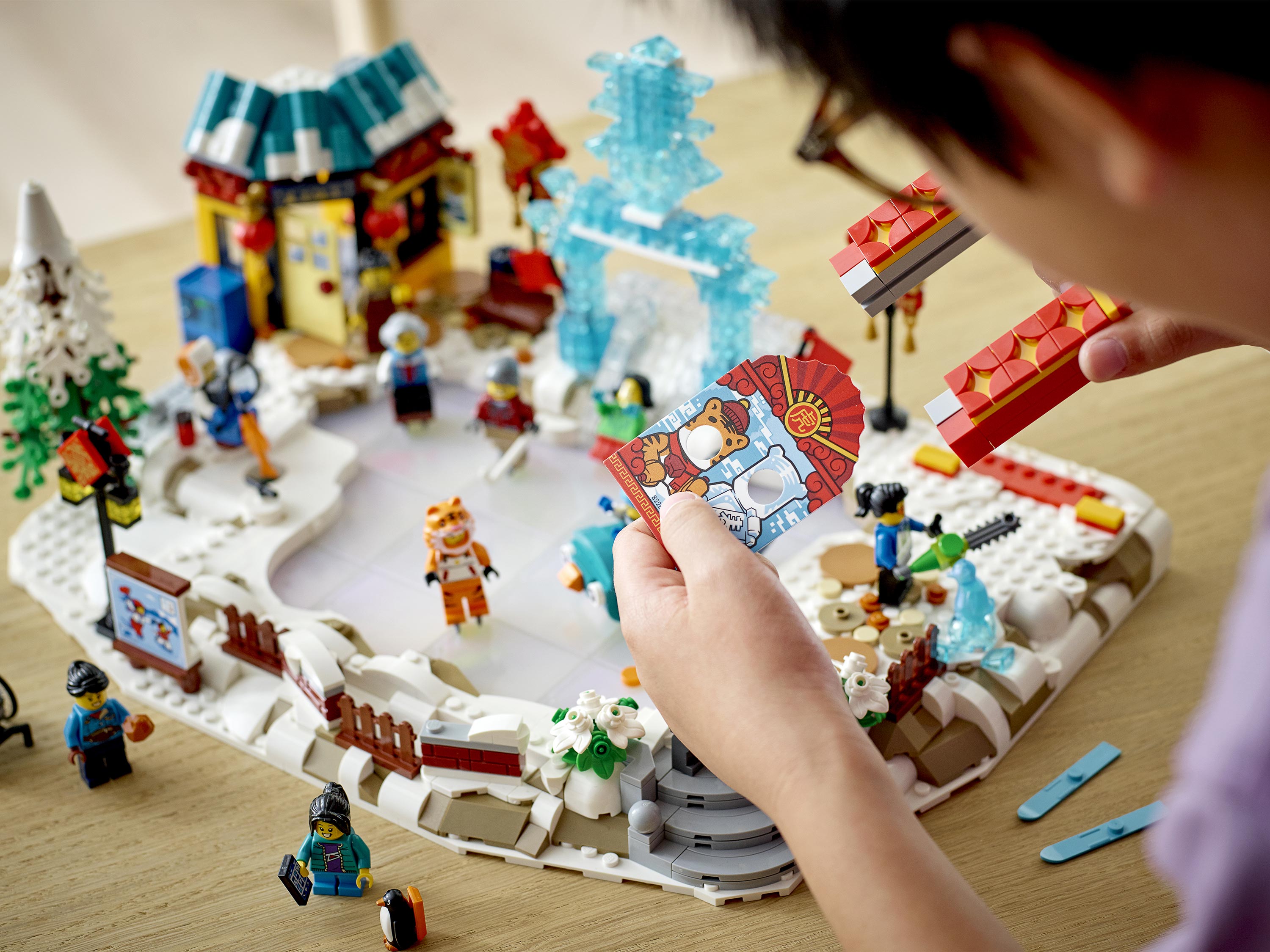 Набор LEGO 80109 Ледяной фестиваль по лунному Новому году