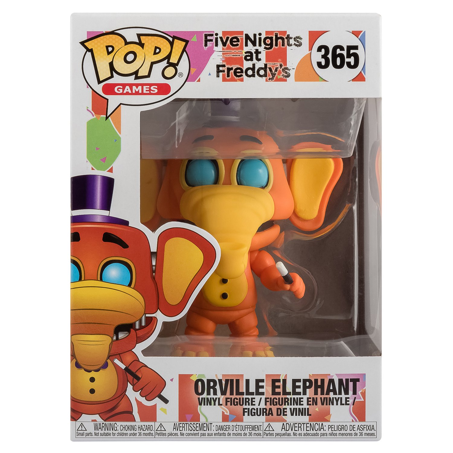 Фигурка Funko Pop vinyl Fnaf pizza Orville elephant