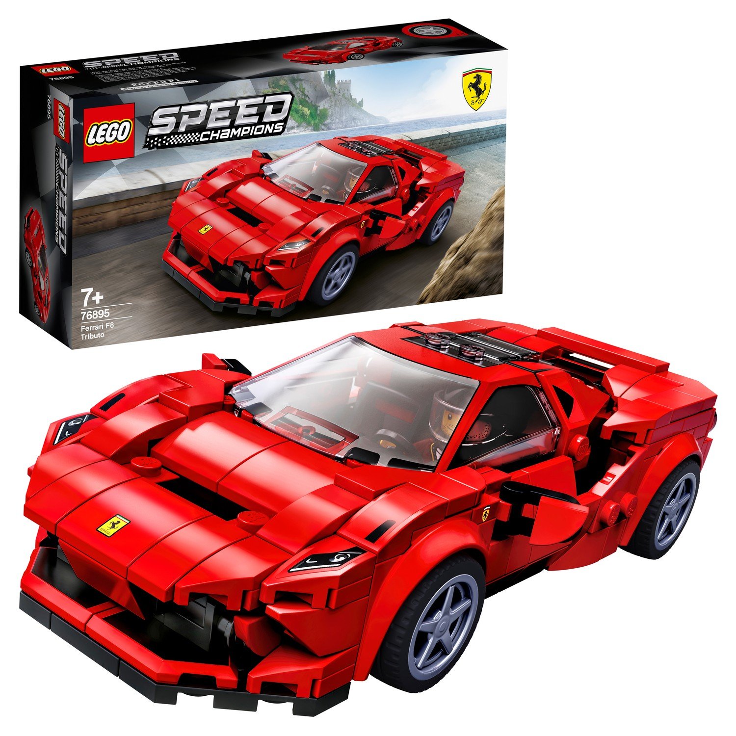 Конструктор Speed Champions 76895 Ferrari F8 Tributo