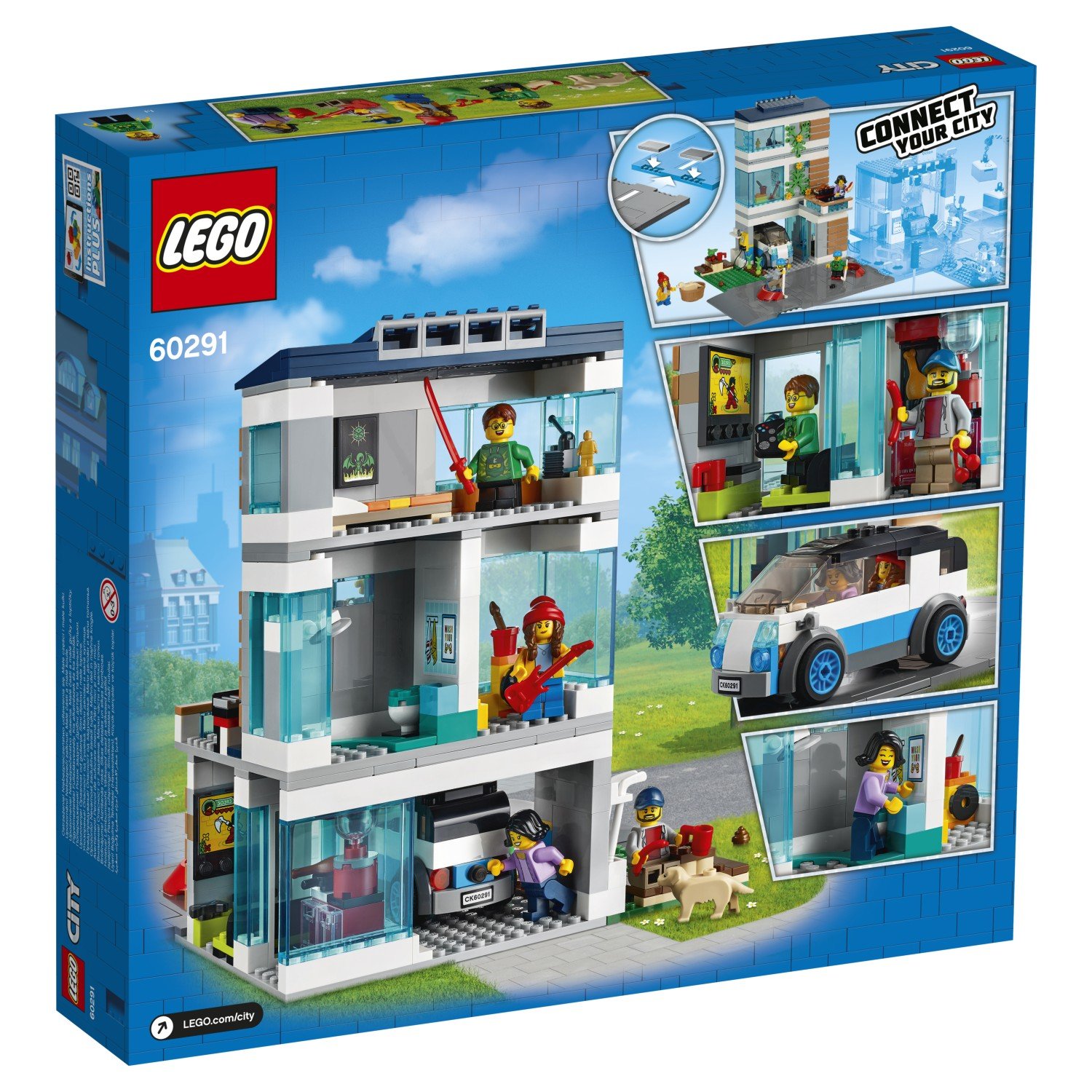 Конструктор LEGO City 60291 Семейный дом