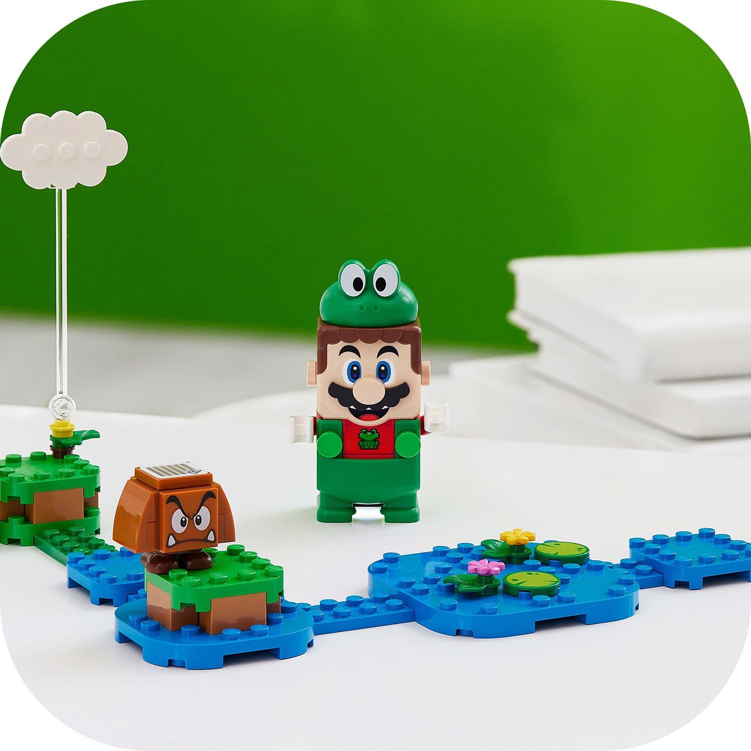 Конструктор LEGO Super Mario 71392 Набор усилений Марио-лягушка