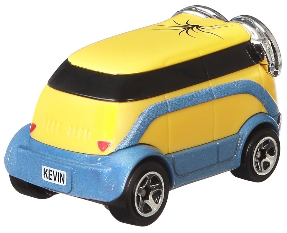 Машинка Hot Wheels Character cars Minions Kevin (GMH74/GMH80) 1:64