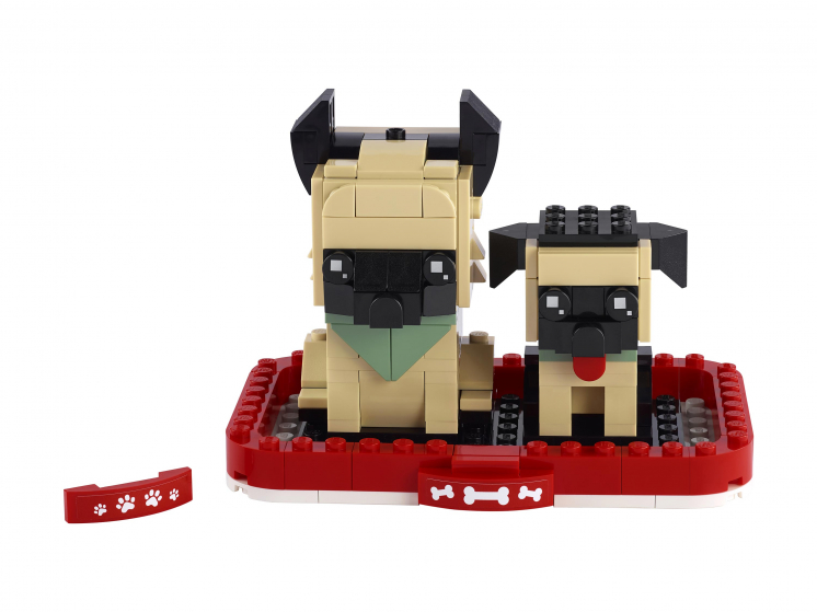 Сувенирный набор LEGO BrickHeadz 40440 Сувенирный набор Немецкая овчарка