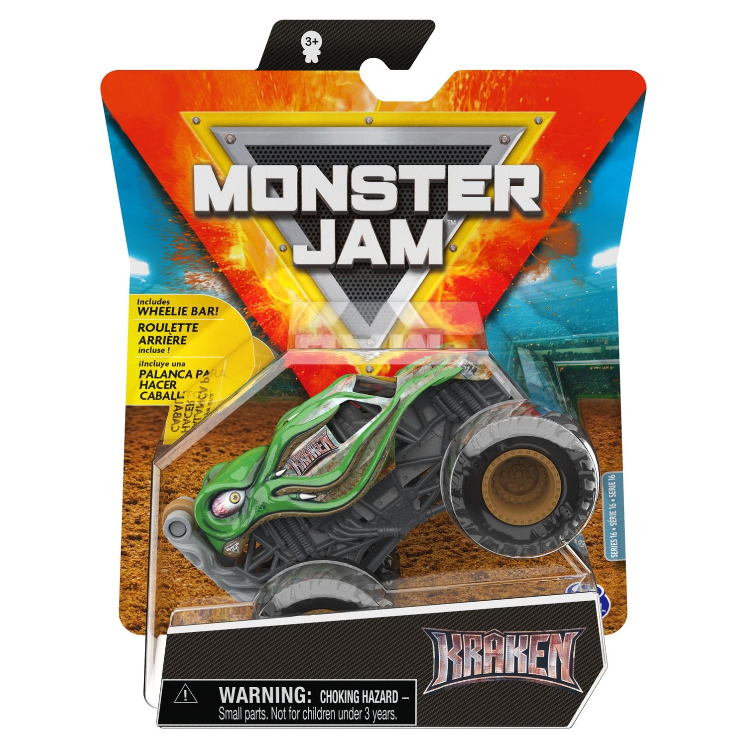 Машинка Monster Jam 1:64 Kraken 6060864