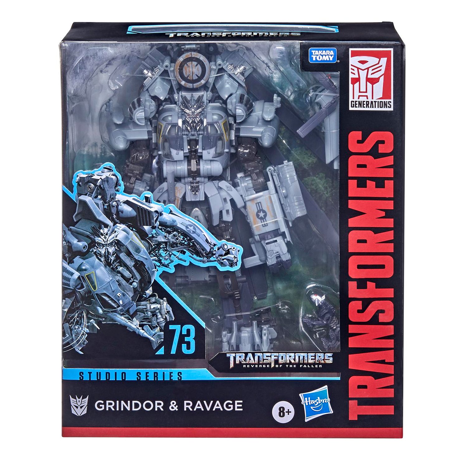 Набор игровой Transformers Гриндор и Рэведж F0716ES0