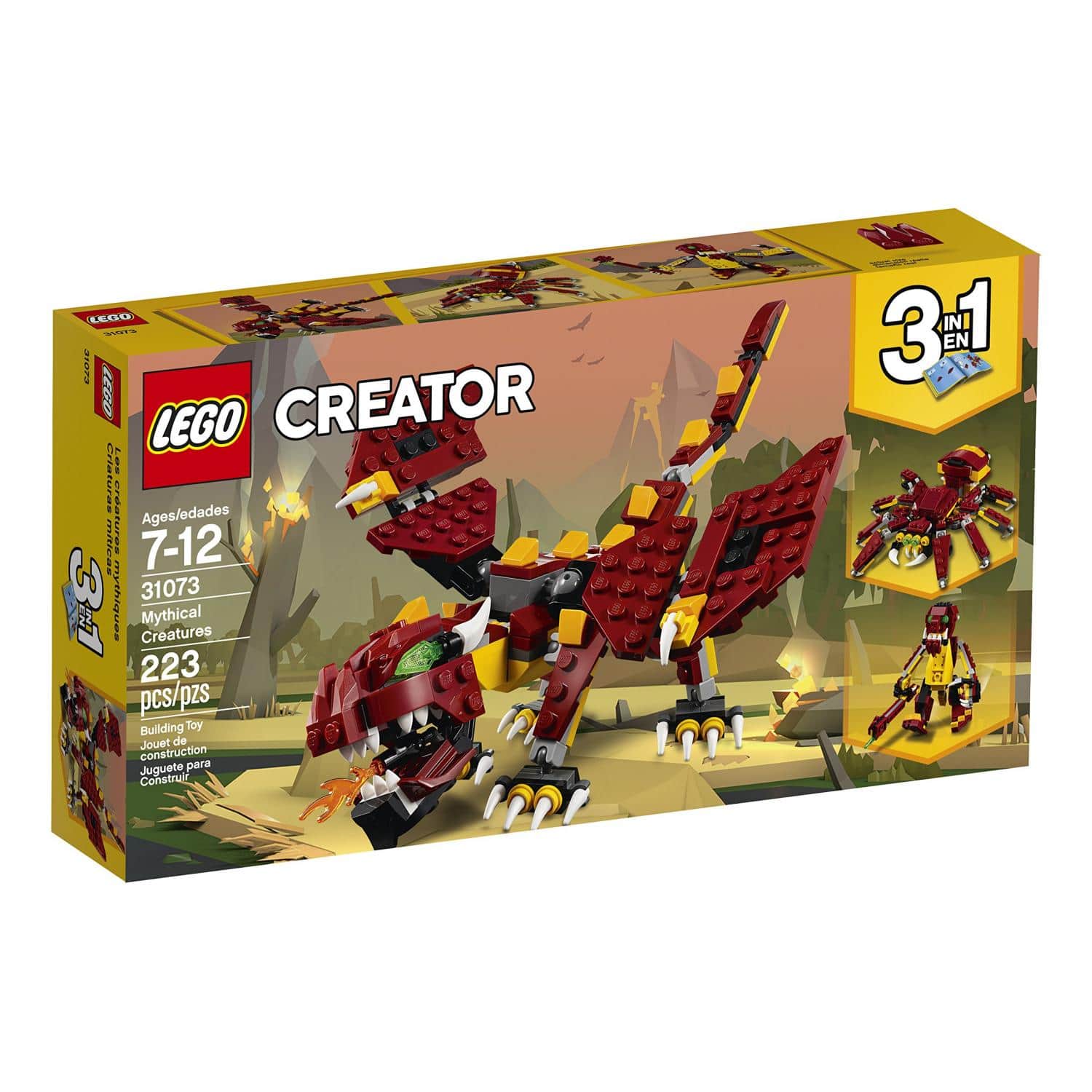 Конструктор LEGO Creator 31073 Мифические существа