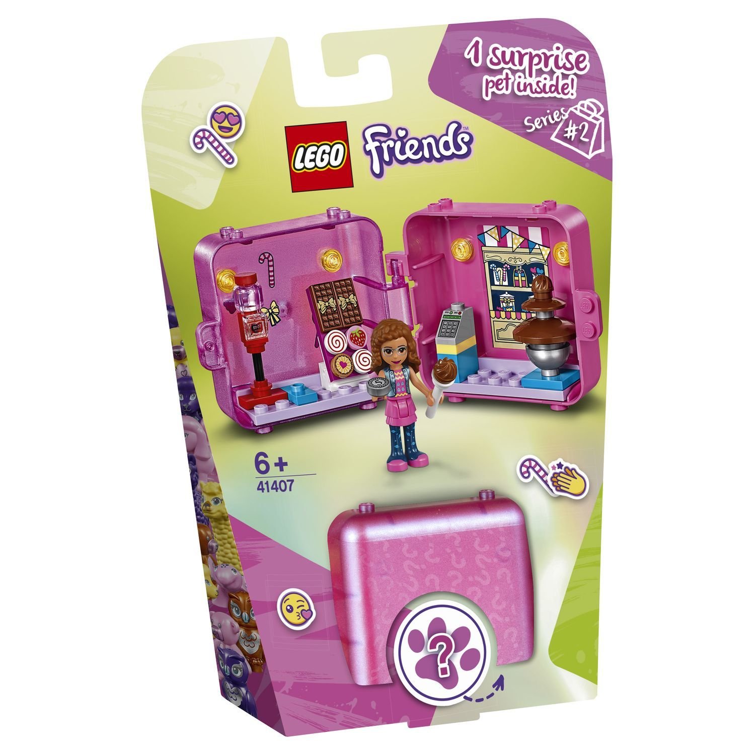 Конструктор LEGO Friends 41407 Игровая шкатулка Покупки Оливии