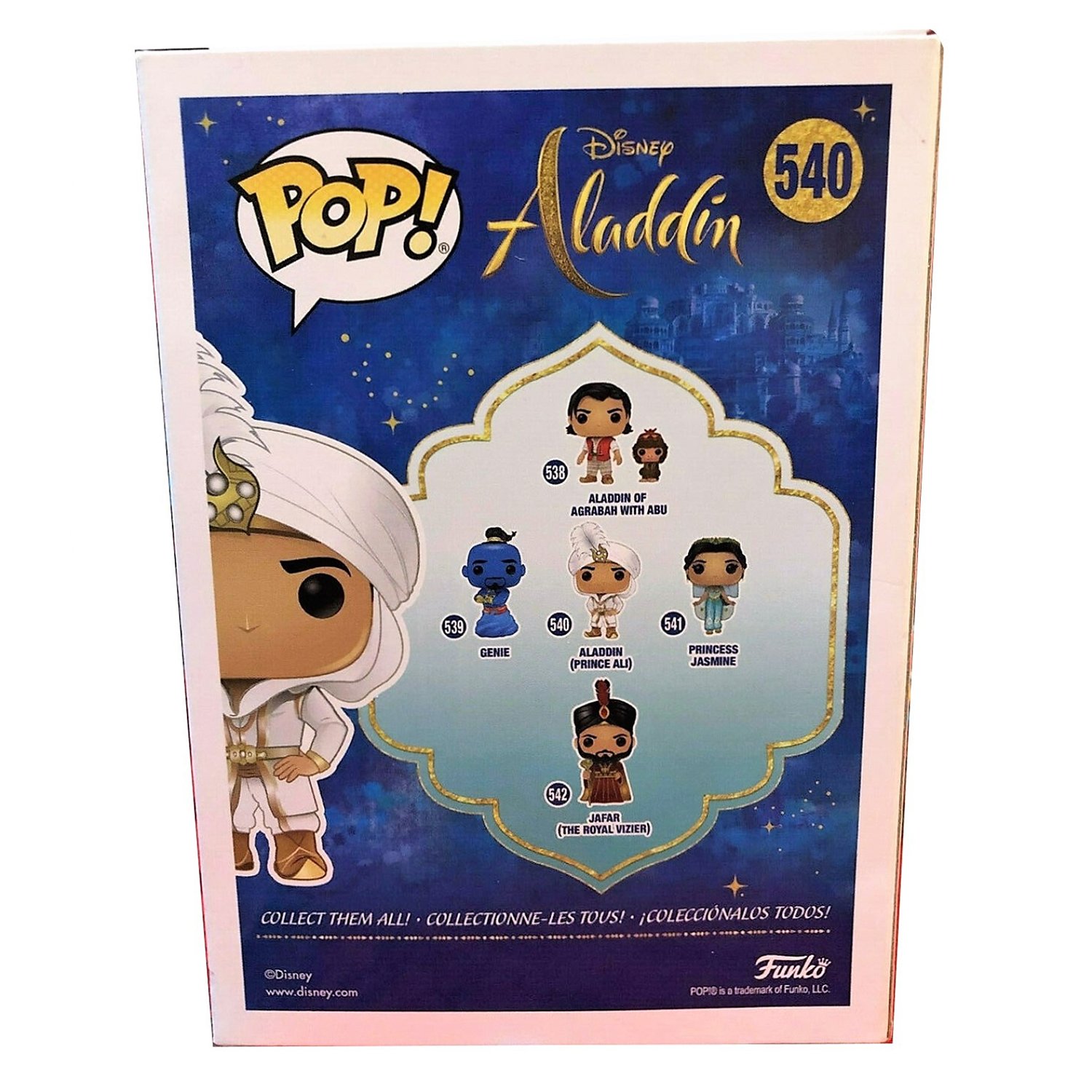 Фигурка Funko Pop vinyl Disney Aladdin Prince Ali Fun2055