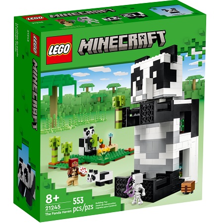 Конструктор LEGO Minecraft 21245 Заповедник панды