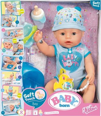 Интерактивная кукла Zapf Creation Baby Born Мальчик, 43 см, 824-375