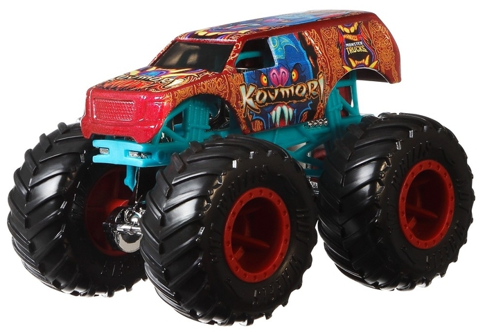 Набор машин Hot Wheels Monster Trucks Raijyu vs Kovmori (FYJ64/GJF66) 1:64