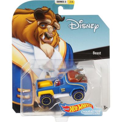 Машинка Hot Wheels Disney Character Cars Чудовище (GCK28/FYV91) 6.9 см синий