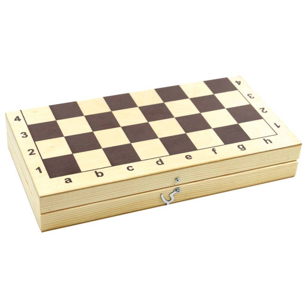 Игра настольная "Десятое королевство" Набор Шахматы деревянные (поле 29х29см) 02845