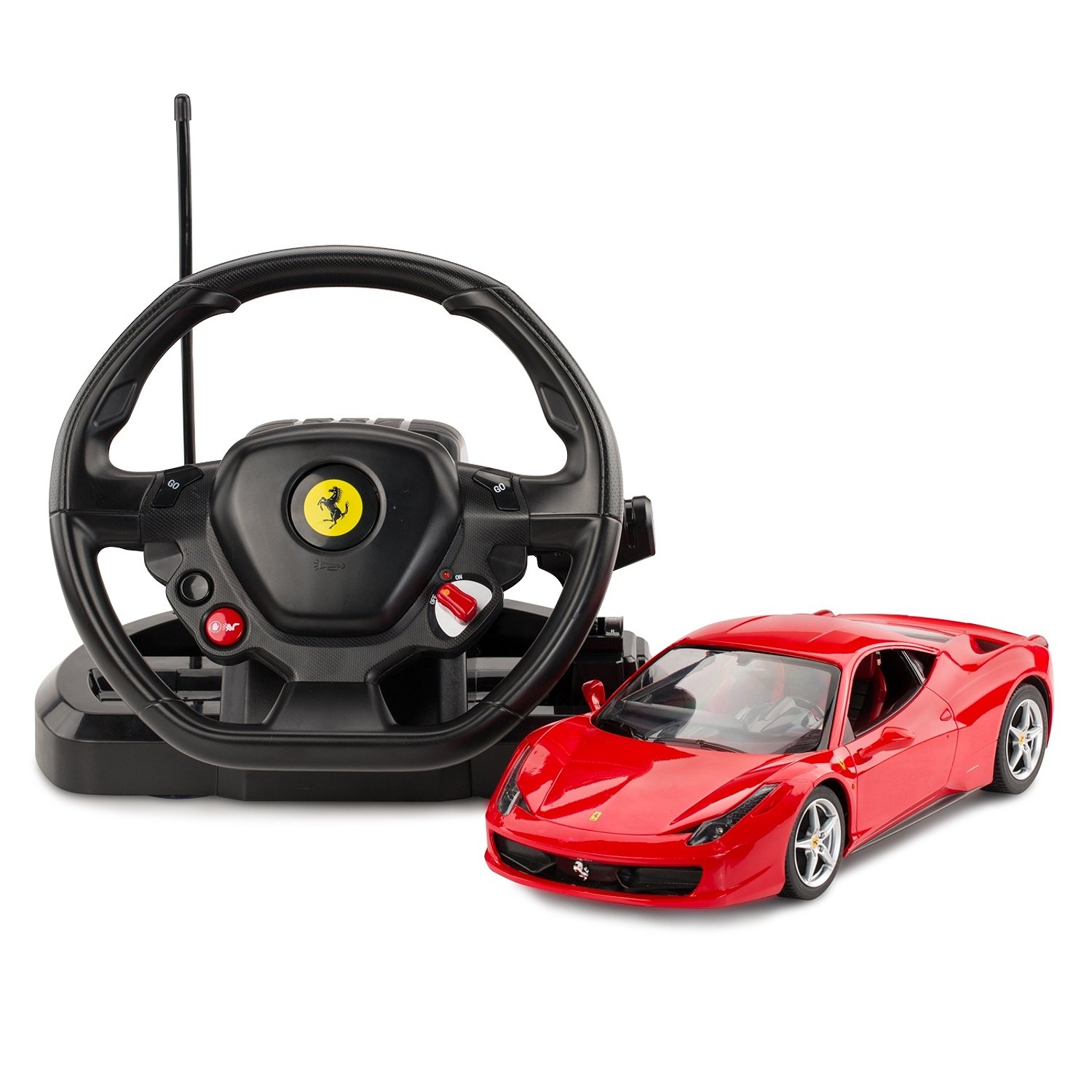 Машинка на радиоуправлении Rastar Ferrari 458 Italia 1:14 Красная