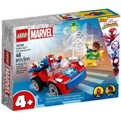 Конструктор LEGO Marvel Автомобиль Человека-паука и Доктор Осьминога 10789