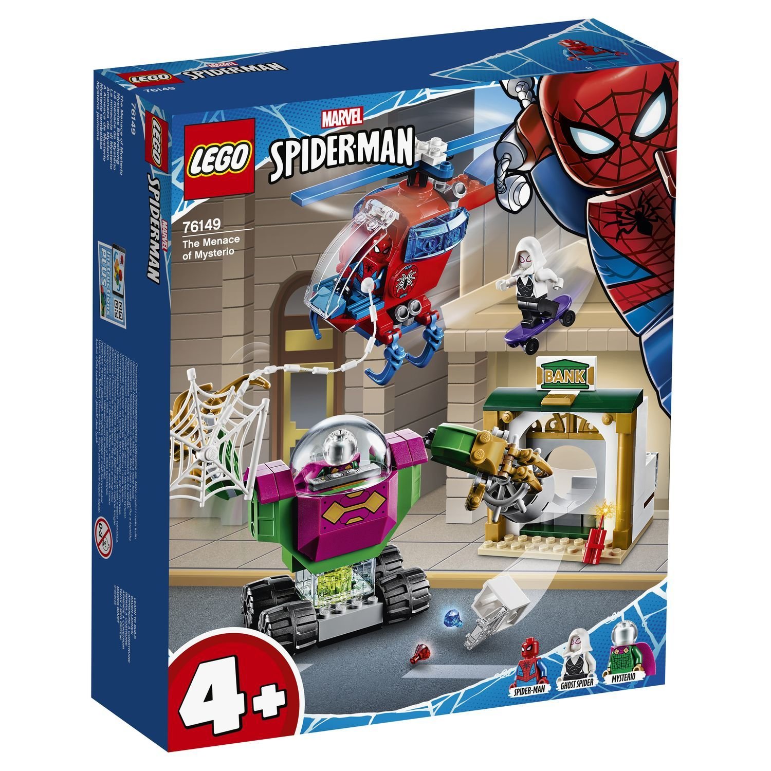 Конструктор LEGO Marvel Super Heroes 76149 Spiderman Угрозы Мистерио