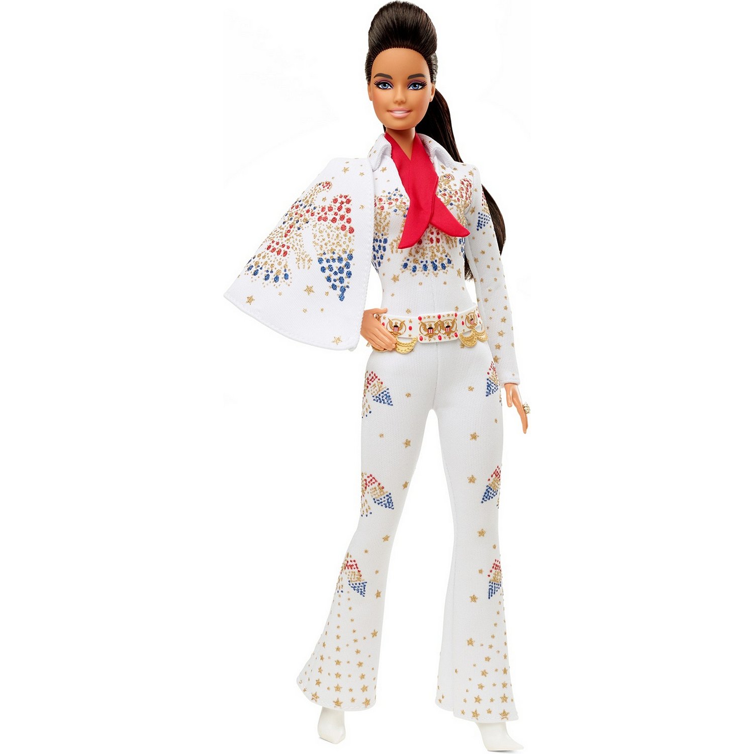 Кукла Barbie Музыкальное сотрудничество Элвис Пресли коллекционная GTJ95