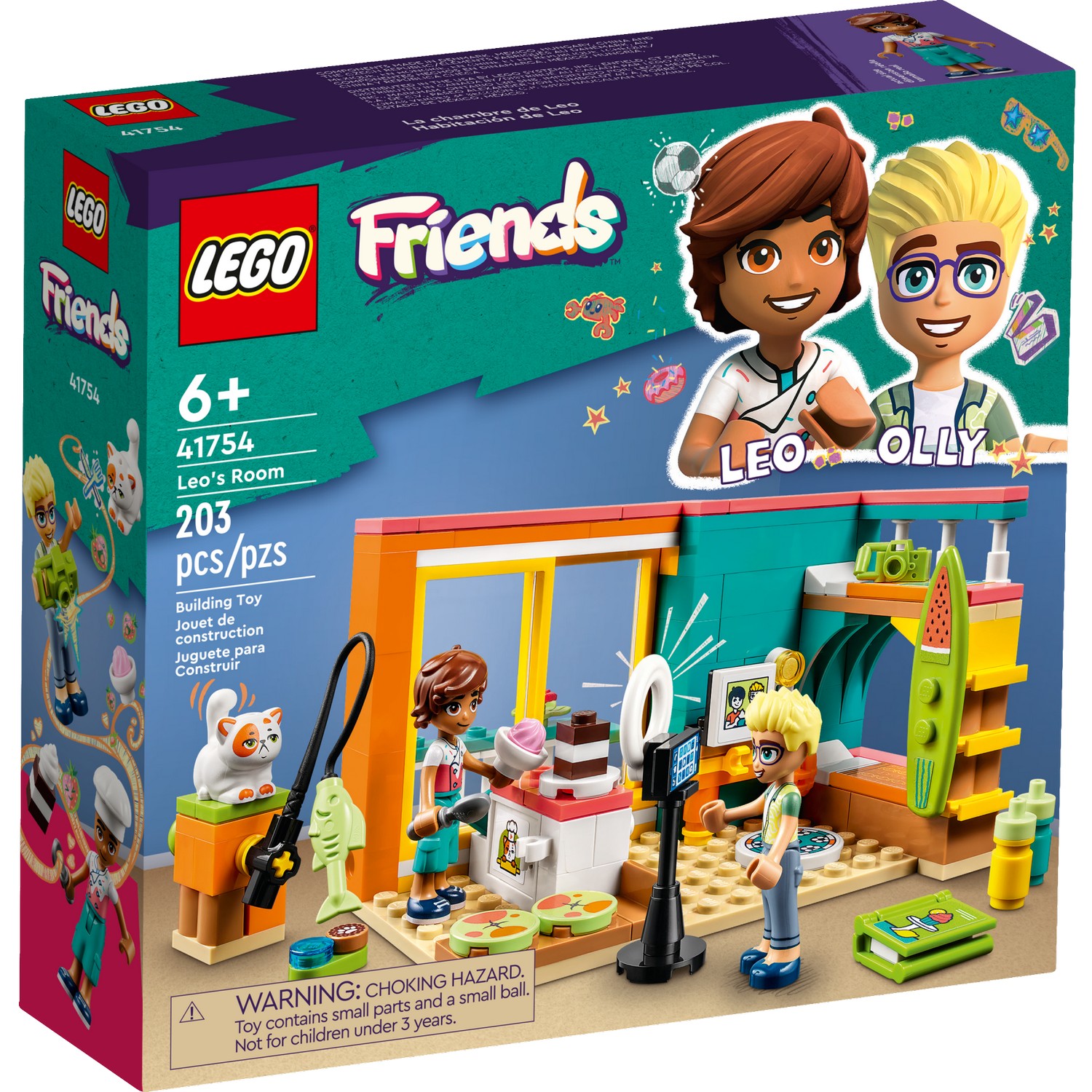LEGO Friends 41754 Комната Лео