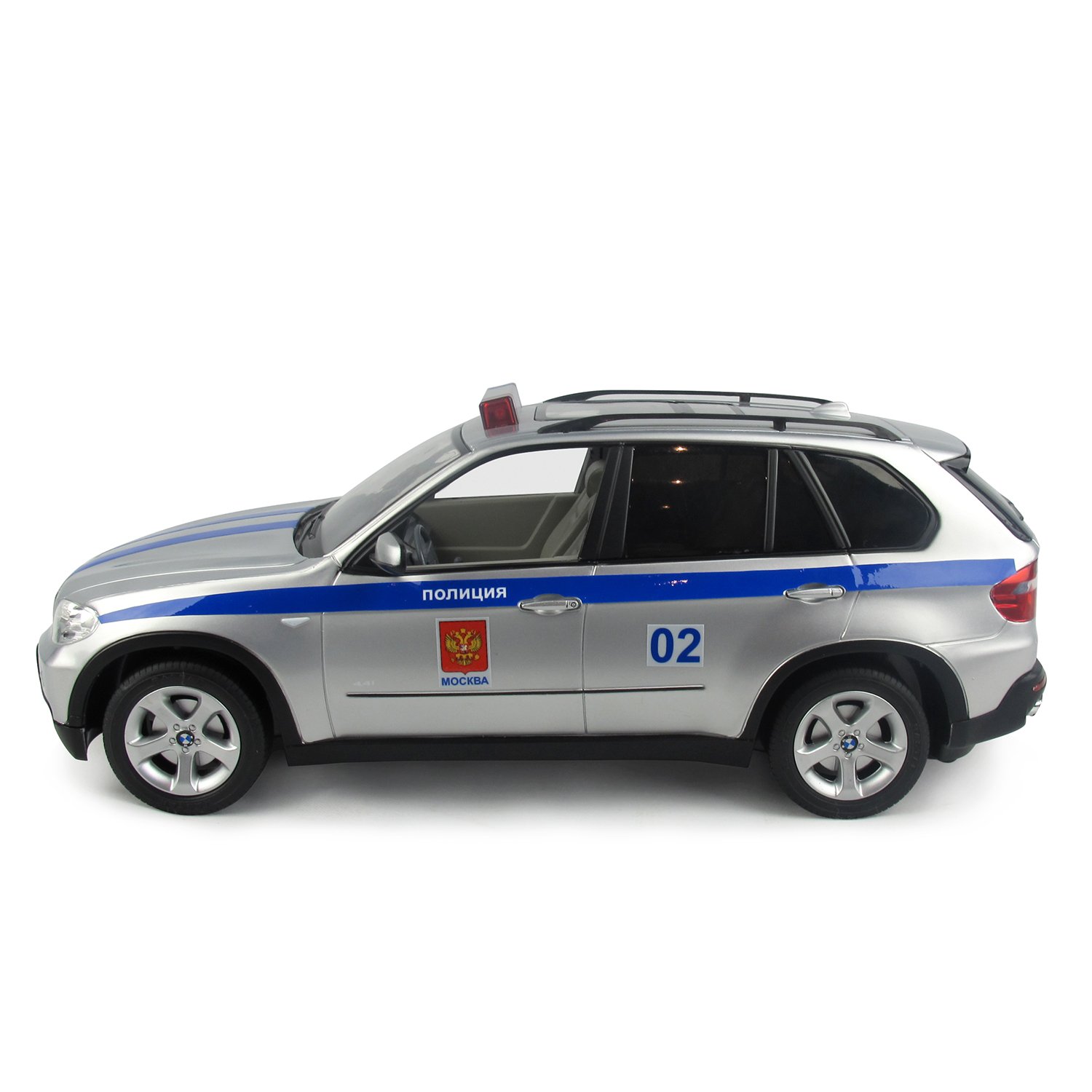 Машинка Rastar радиоуправляемая 1:18 Bmw X5 Полицейская 23100P