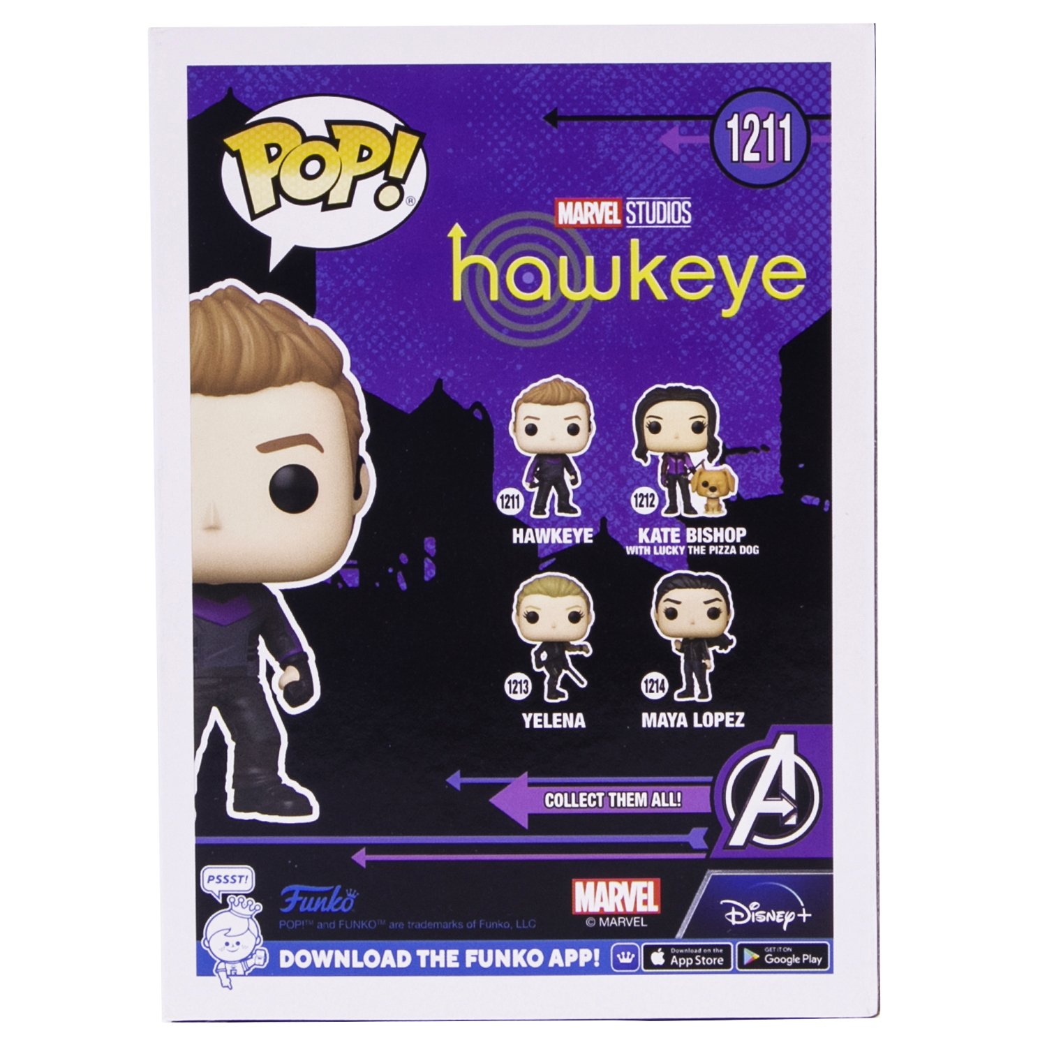 Игрушка Funko Pop Marvel Hawkeye Hawkeye 59480 Fun25492119