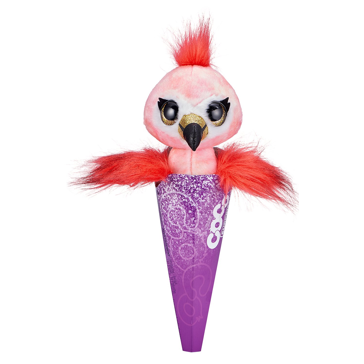 Мягкая игрушка Zuru Фламинго сказочный с детенышем-сюрпризом