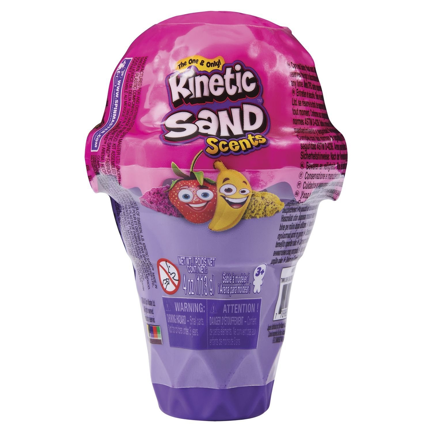 Набор для лепки Kinetic Sand Мороженое в непрозрачной упаковке (Сюрприз) 6058757