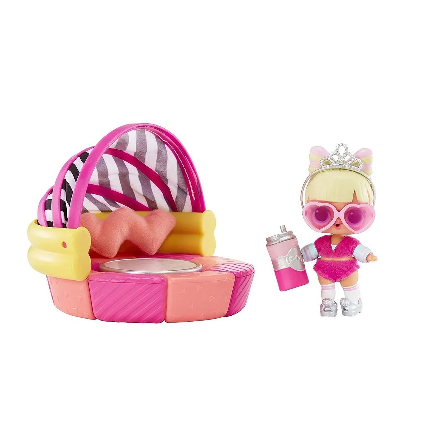 Кукла L.O.L. Surprise! Furniture Playset Day Bed and Suite Princess 580225EUC