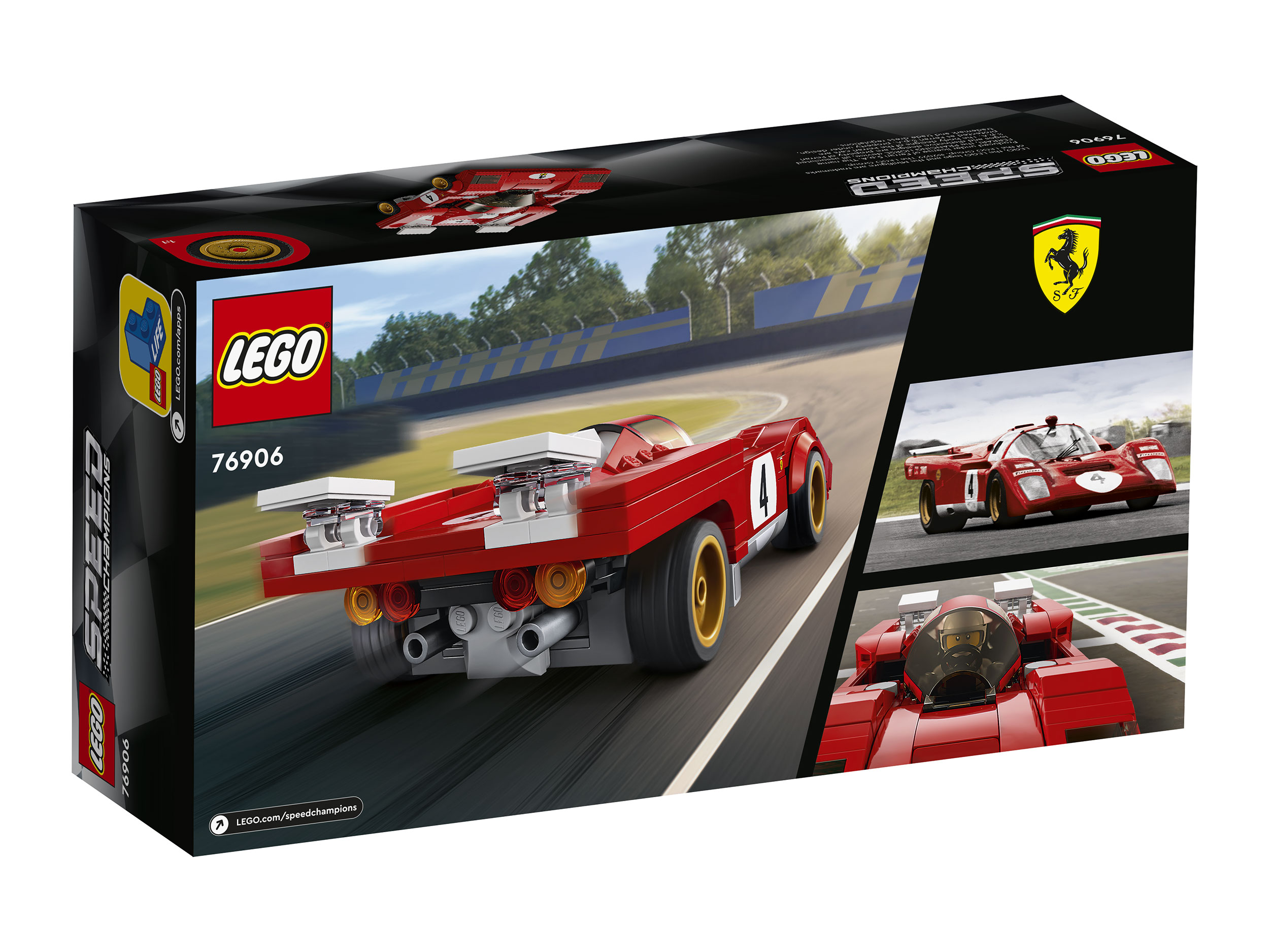 Конструктор LEGO Speed Champions 76906 Модель 1970 Ferrari 512 M