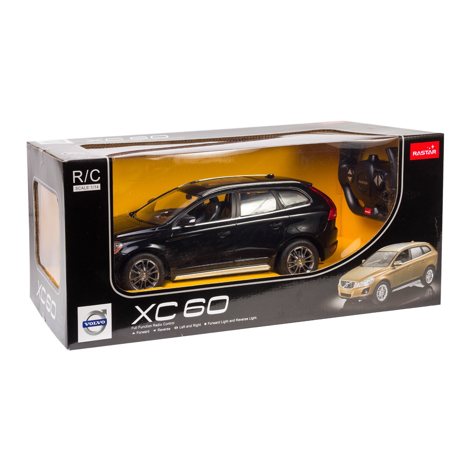 Машинка радиоуправляемая Rastar Volvo XC60 1:14 черная