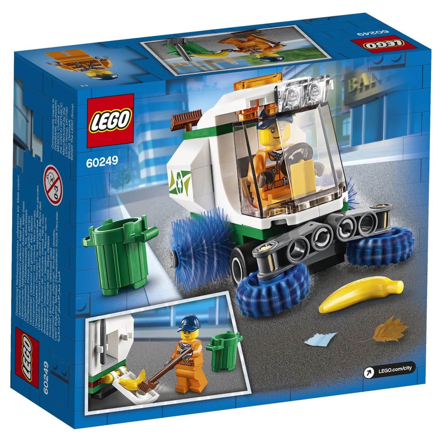 Конструктор LEGO City 60249 Машина для очистки улиц