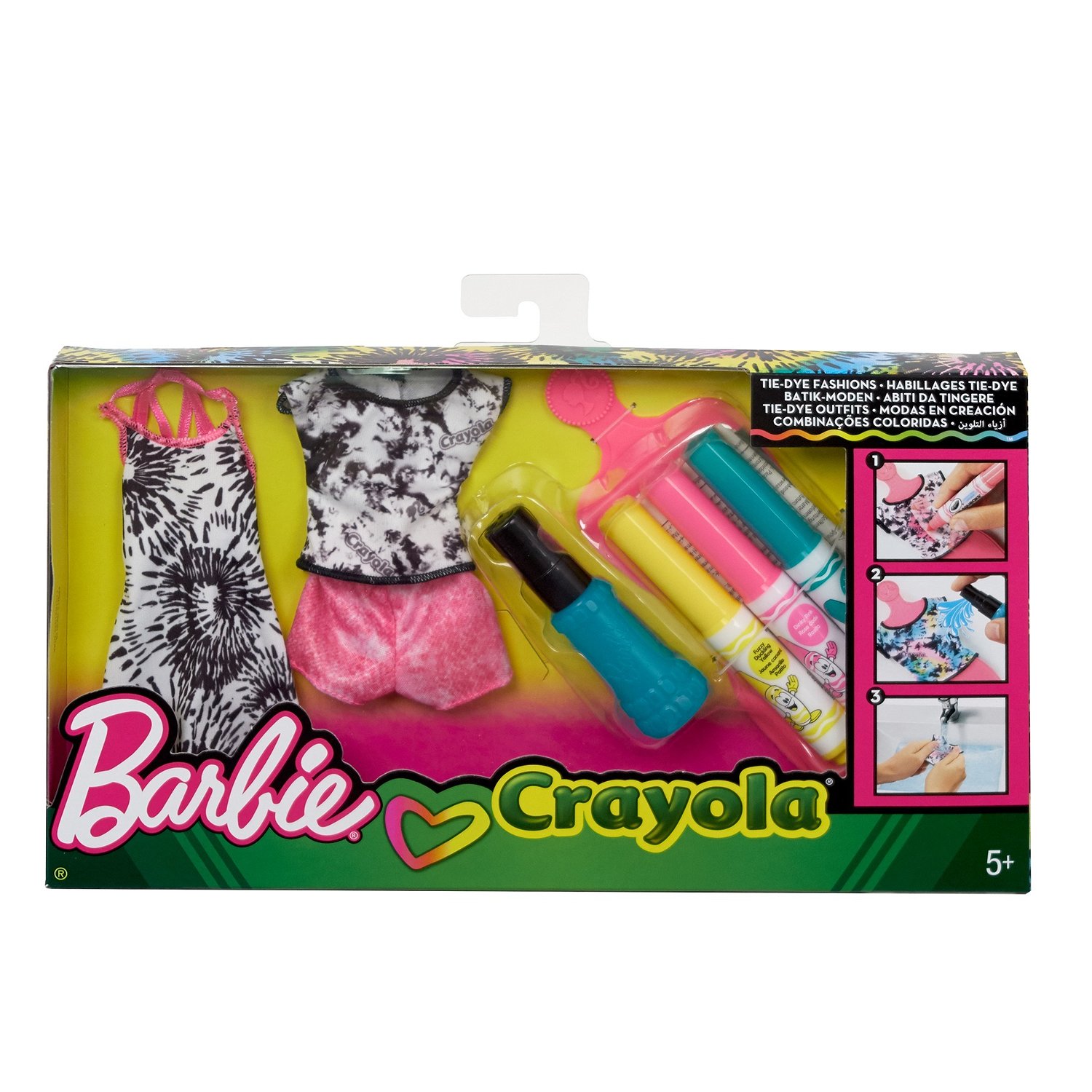 Набор Barbie Crayola сделай моду сам FPW13