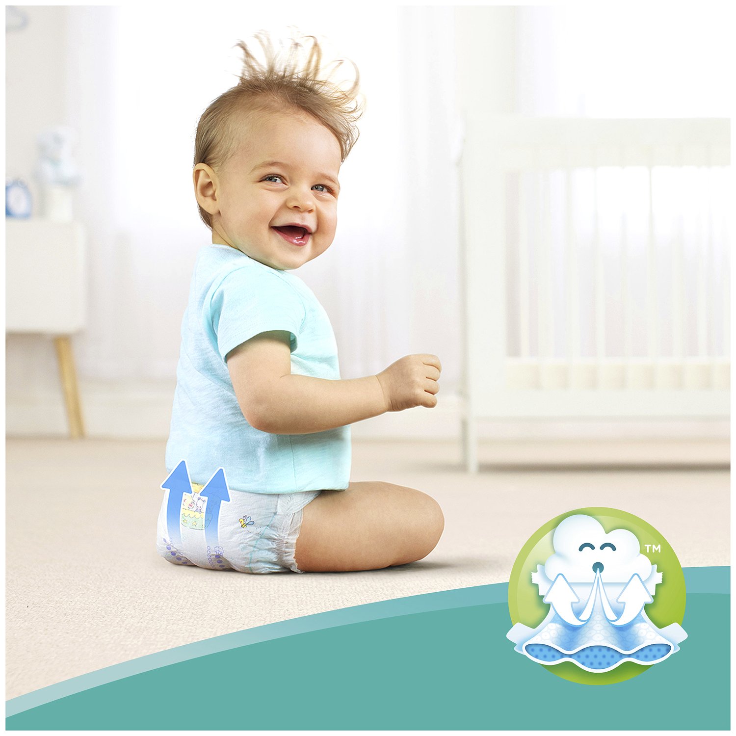 Подгузники Pampers Active Baby-Dry 3 6-10кг 90шт