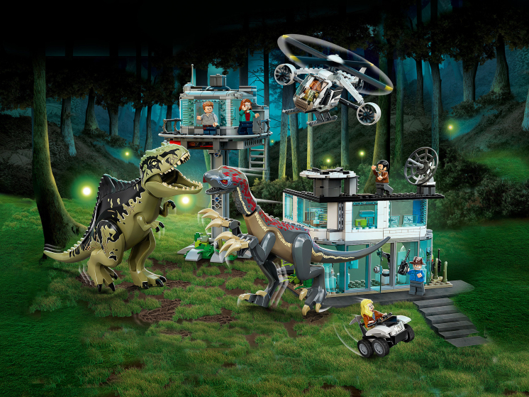 Конструктор LEGO Jurassic World 76949 Атака гигантозавра
