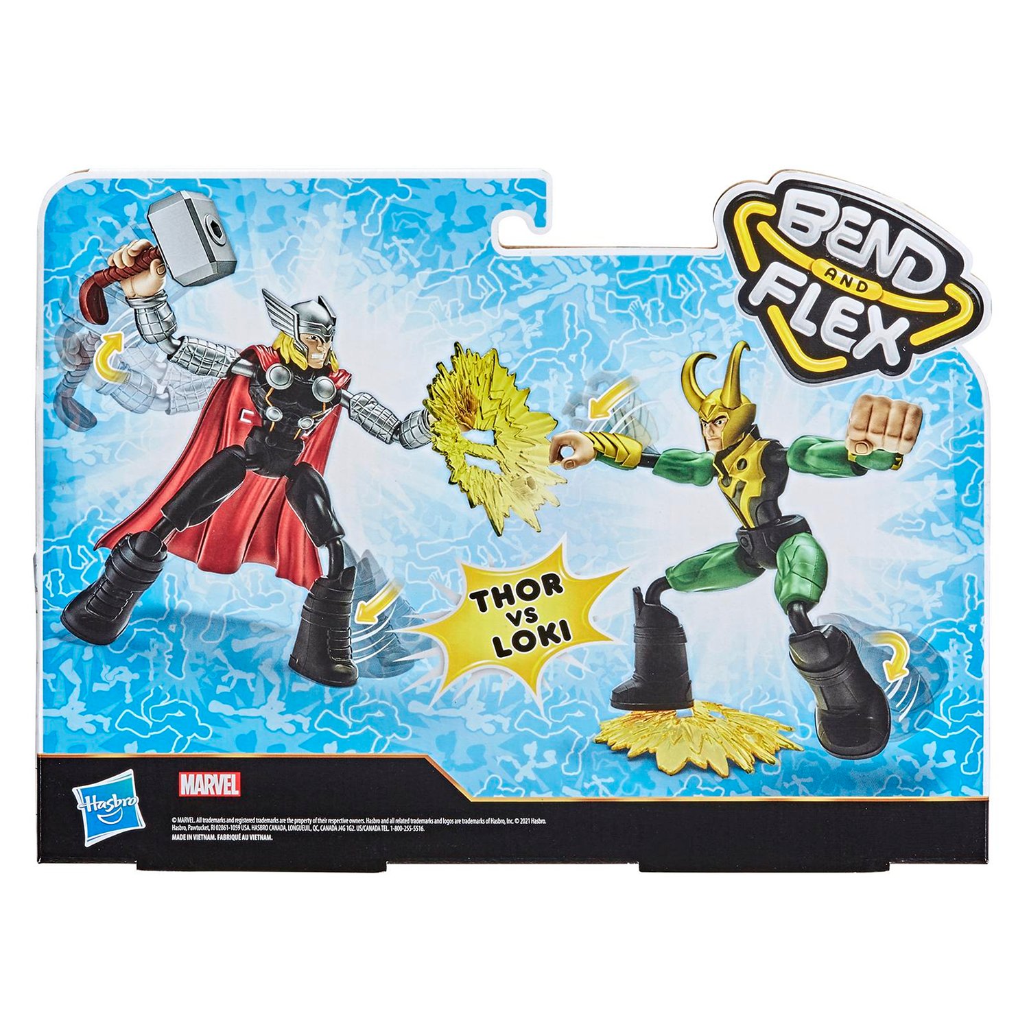 Набор игровой Hasbro (Marvel) Бенди Тор и Локи F02455L0