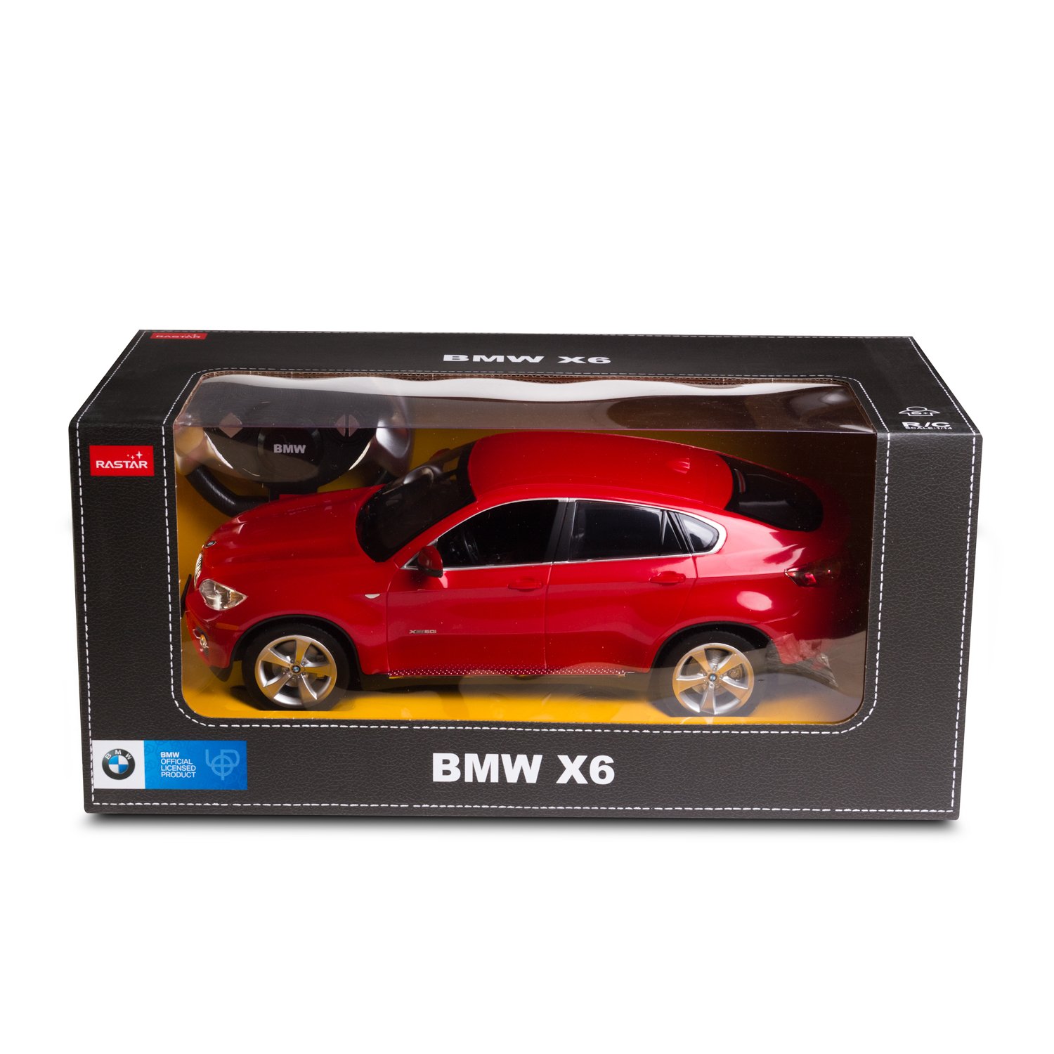 Машина радиоуправляемая Rastar 1:14 BMW X6 Красная