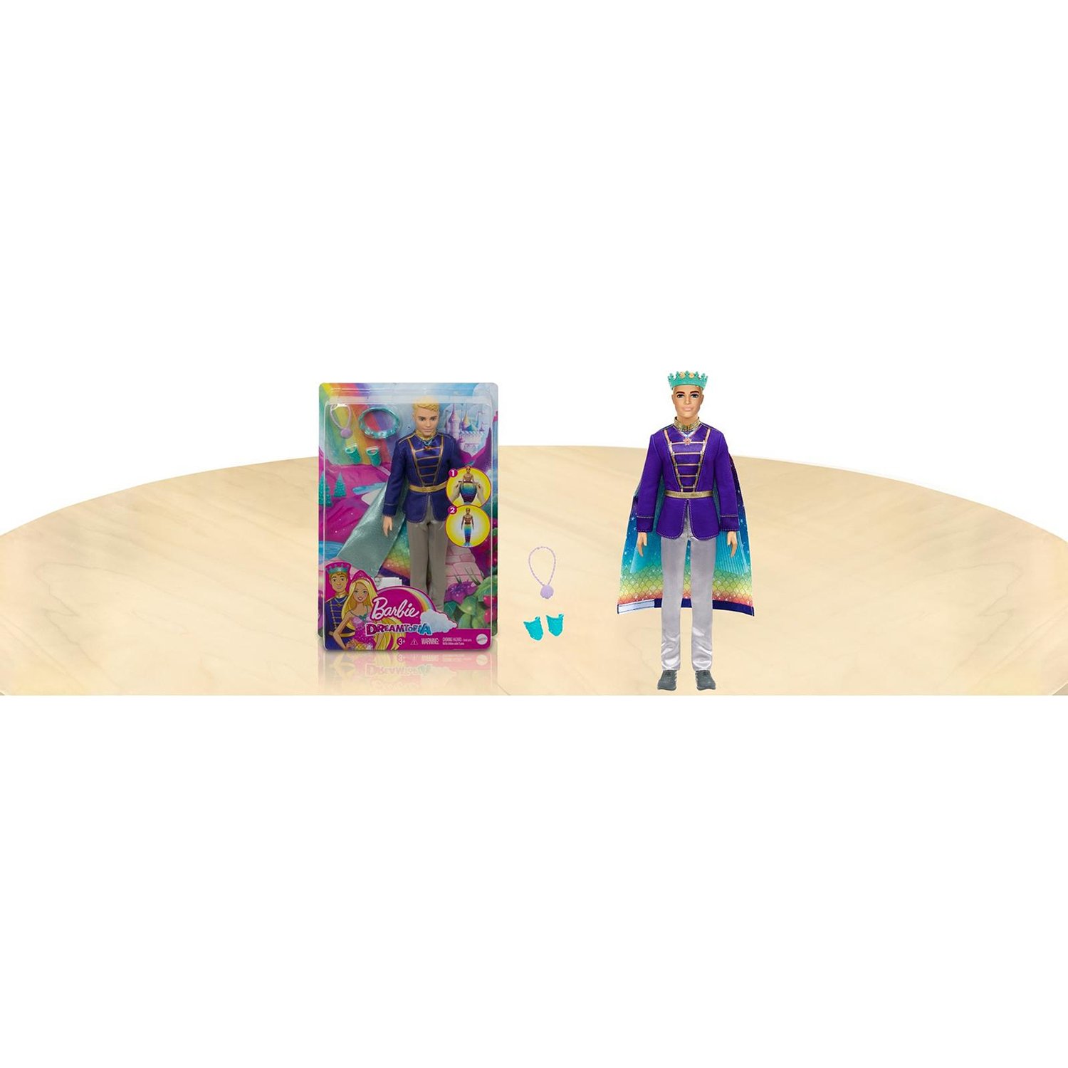 Кукла Barbie Дримтопия 2в1 Принц GTF93