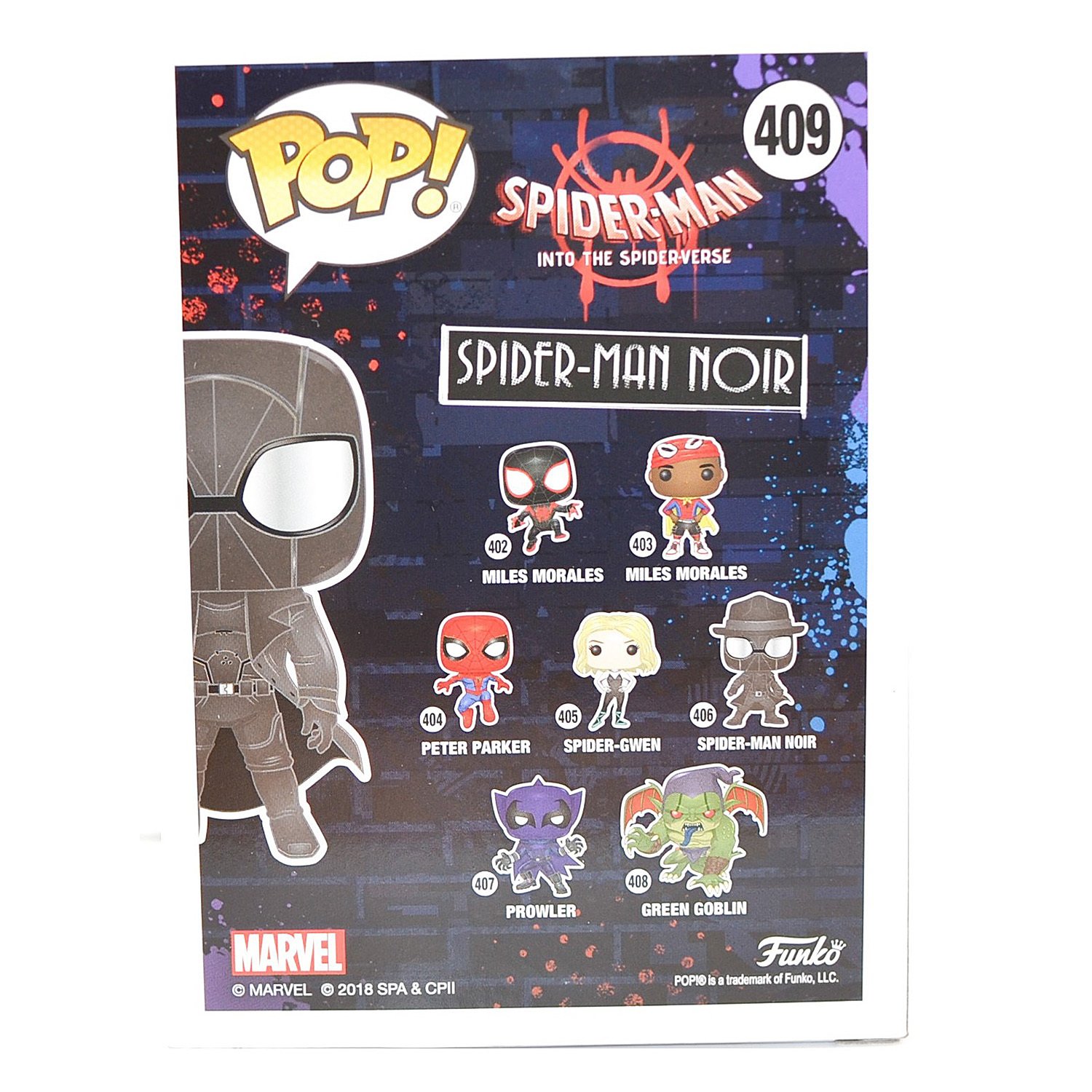 Фигурка Funko Pop bobble Marvel Animated Spider-man Noir Fun1576