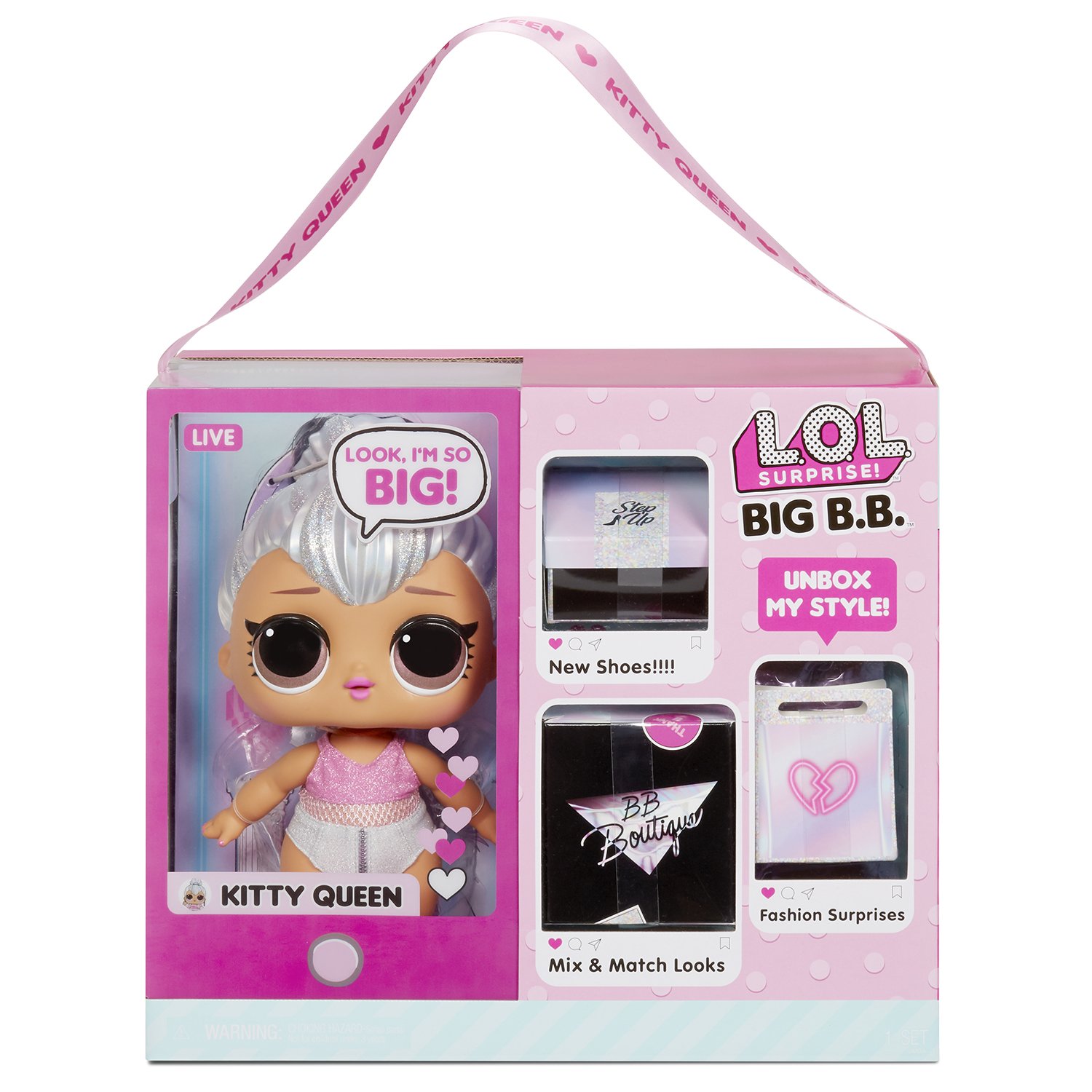 Кукла L.O.L. Surprise! Big B.B Kitty Queen