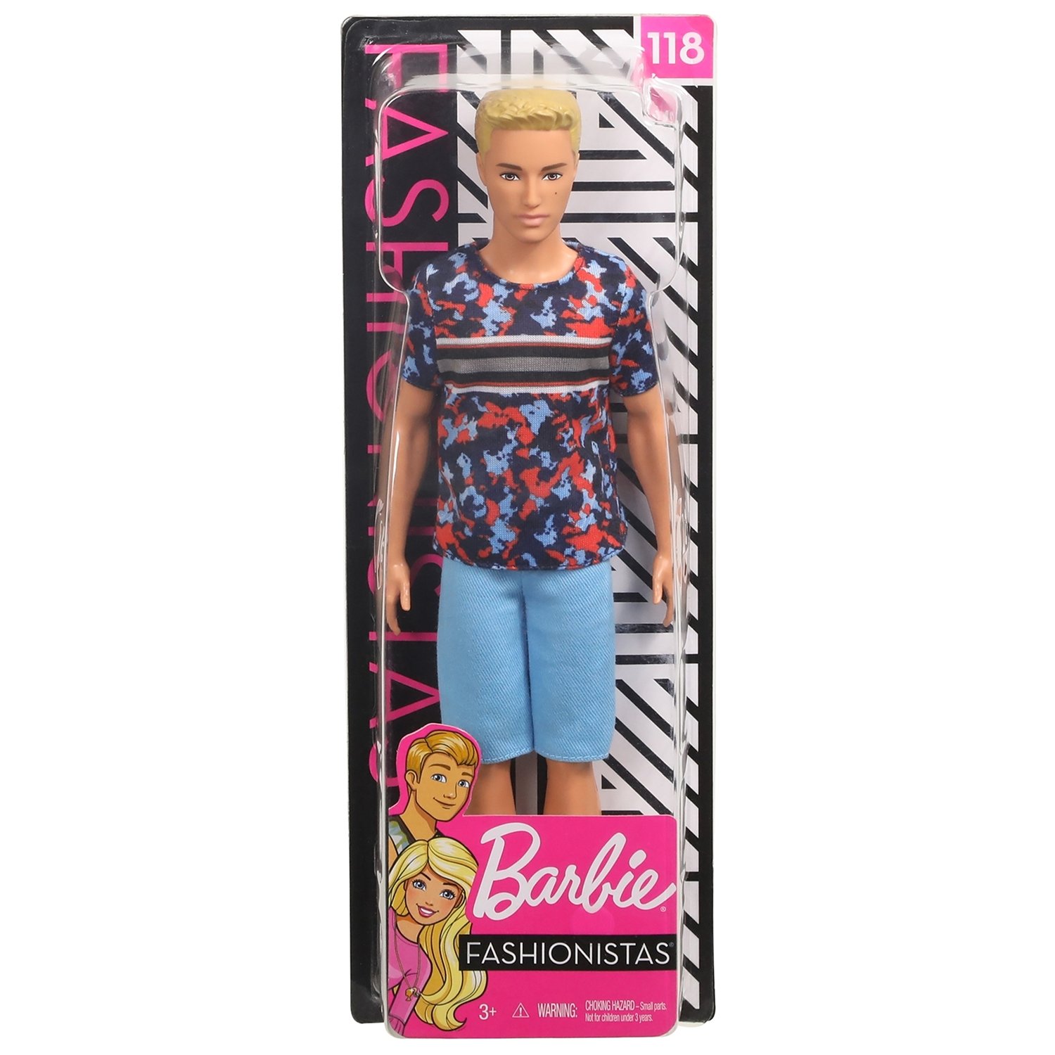 Кукла Barbie Игра с модой Кен, 30 см, FXL65