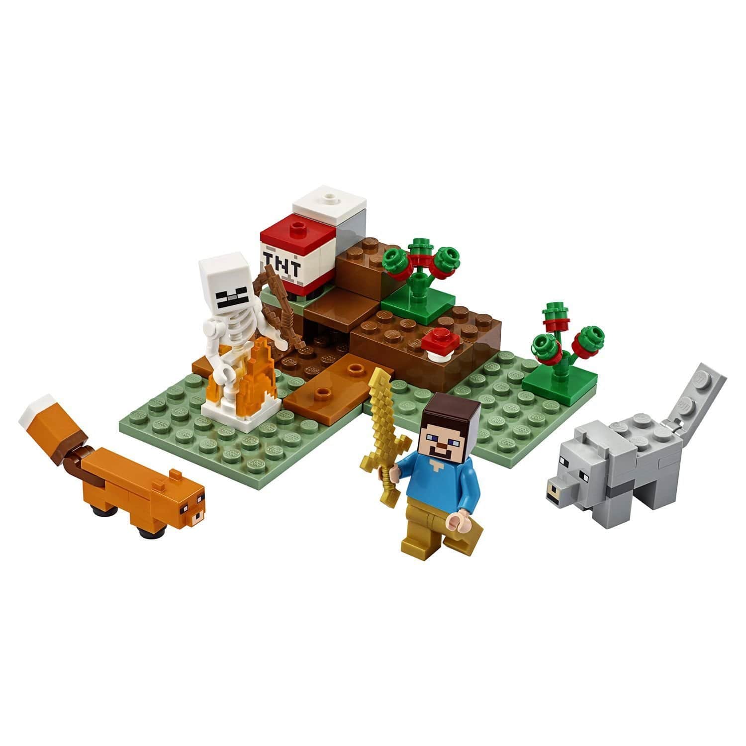 Конструктор LEGO Minecraft 21162 Приключения в тайге
