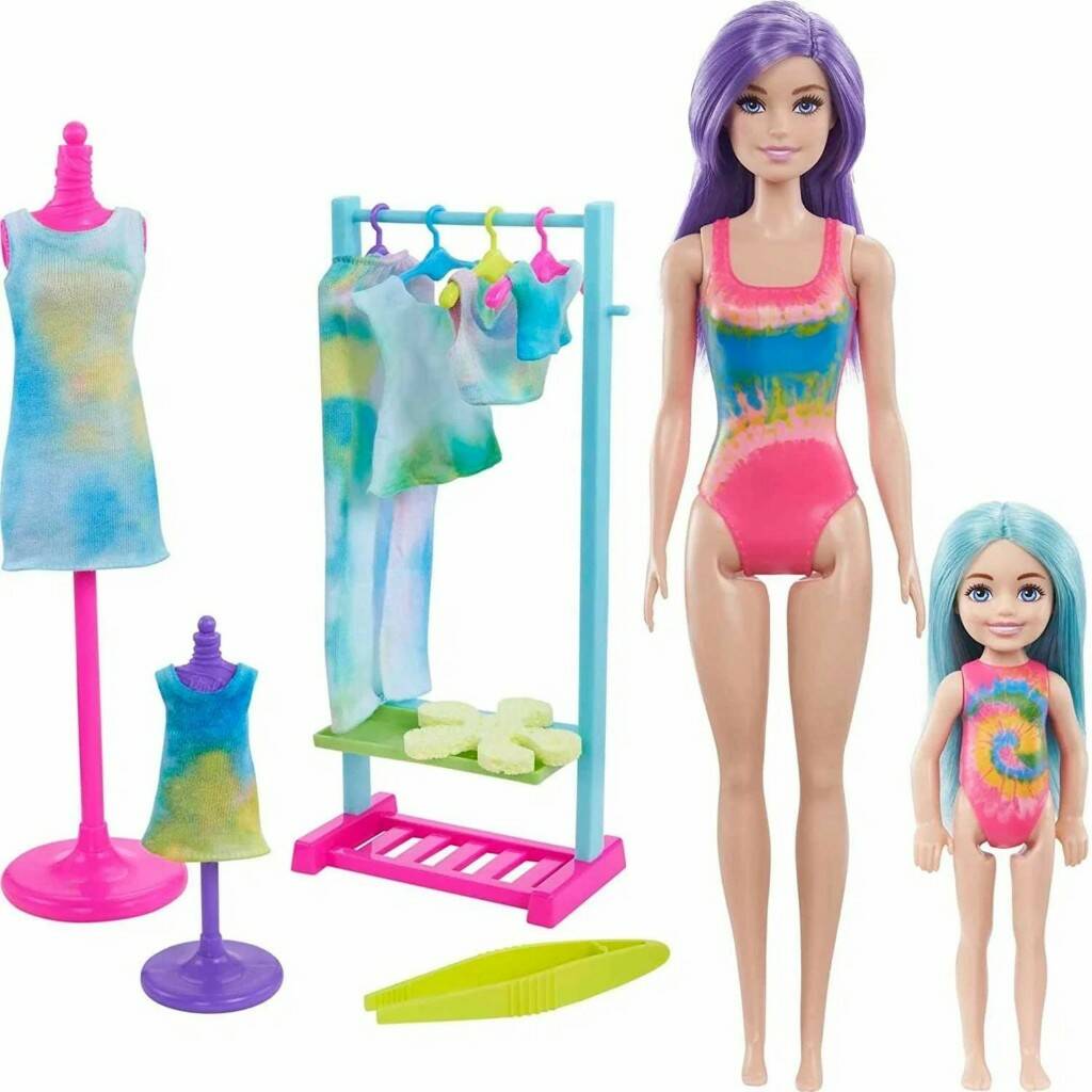 Набор Barbie Color Reveal 2куклы HCD29