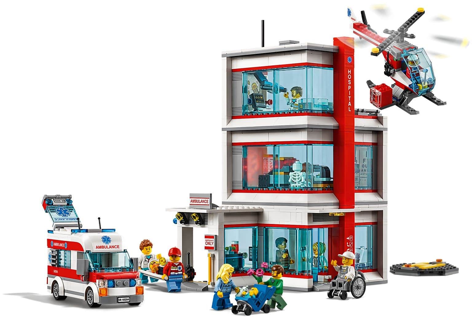 Конструктор LEGO City 60204 Городская больница