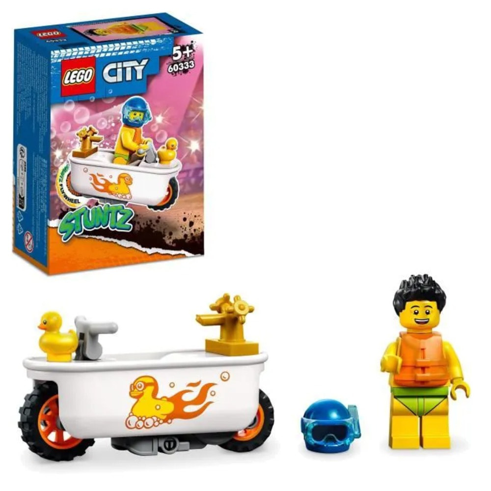 Конструктор LEGO City 60333 Stuntz Ванна трюковой велосипед