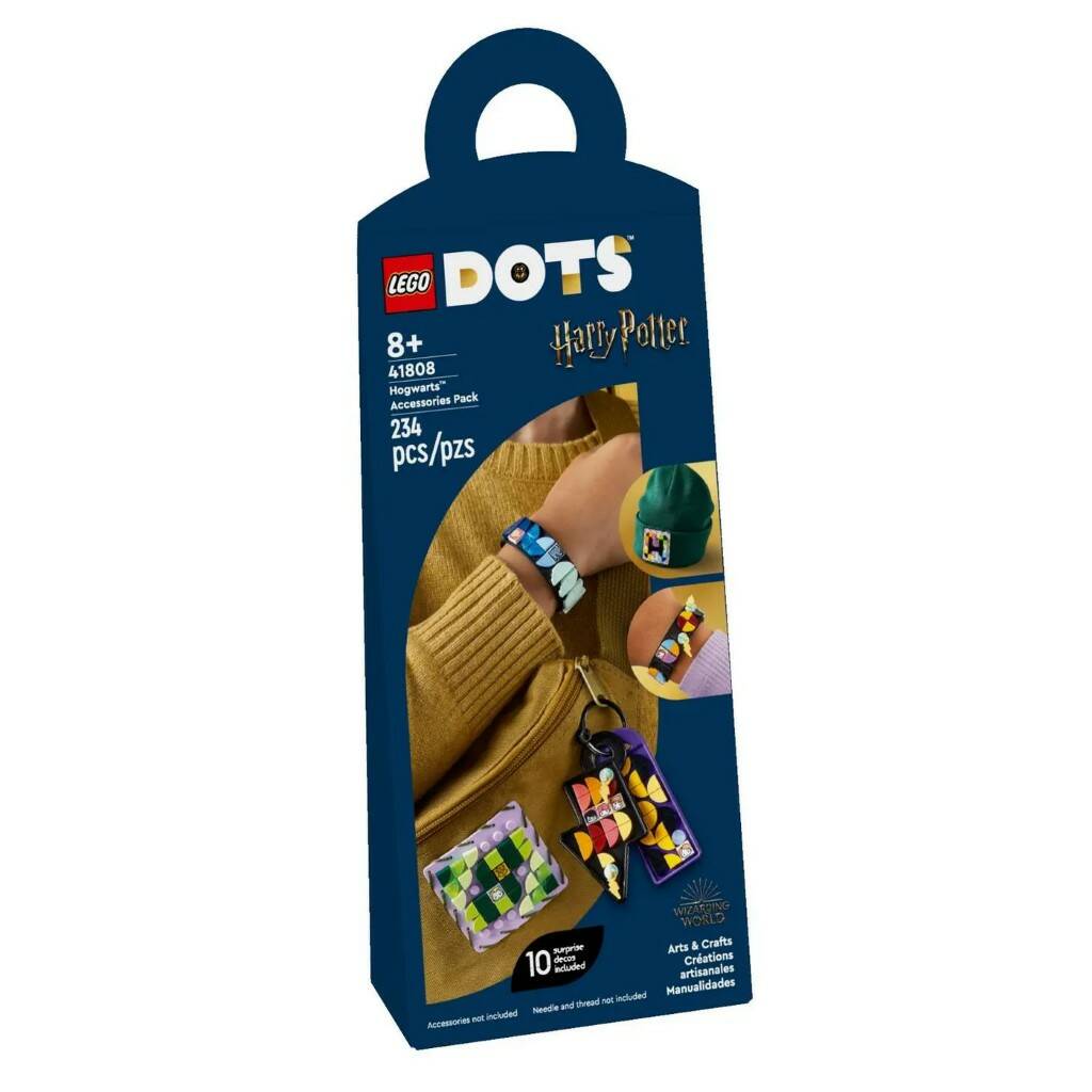 Набор для творчества LEGO DOTS 41808 Набор аксессуаров Хогвартс