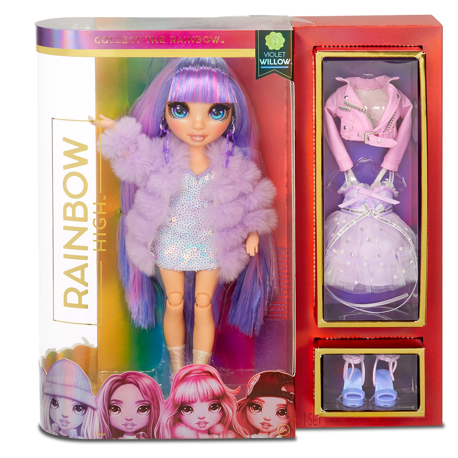 Кукла Rainbow High Fashion Виолет Уиллоу 569602
