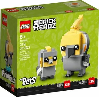 Конструктор LEGO BrickHeadz 40481 Австралийский попугайчик