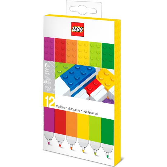 Набор цветных маркеров LEGO 51644