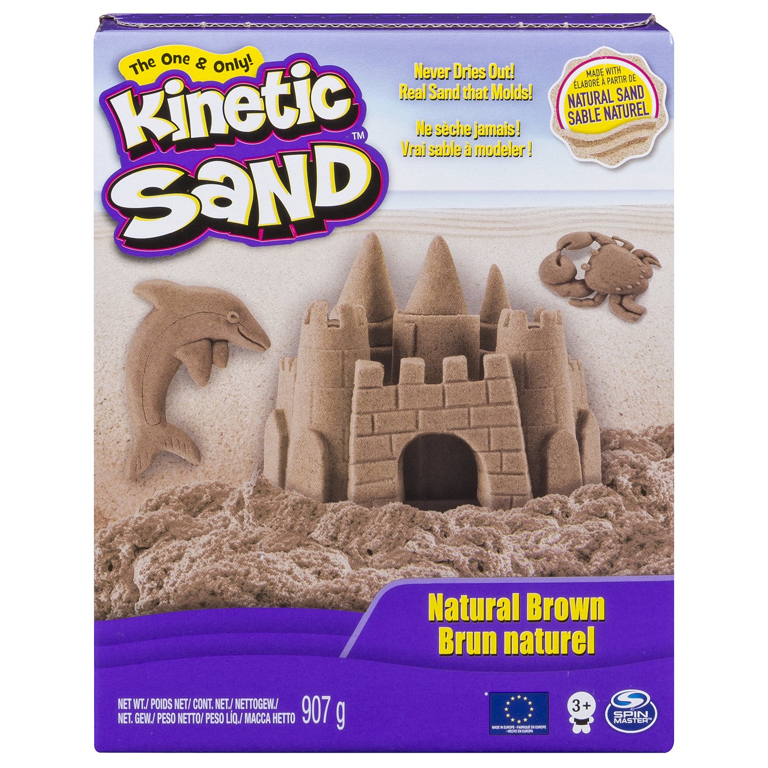 Песок кинетический Kinetic Sand 907г Натуральный 6037507