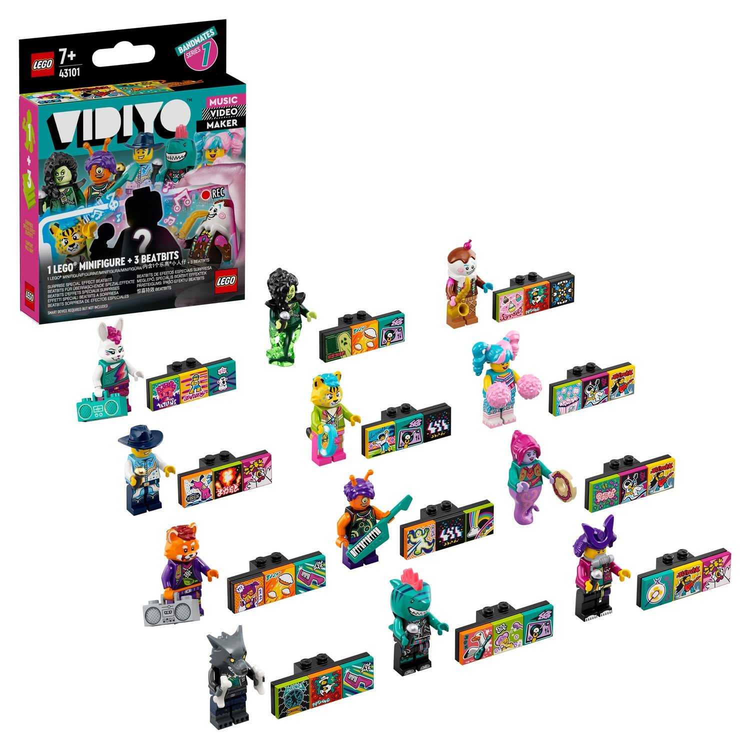 Конструктор LEGO VIDIYO 43101 Бэндмейты